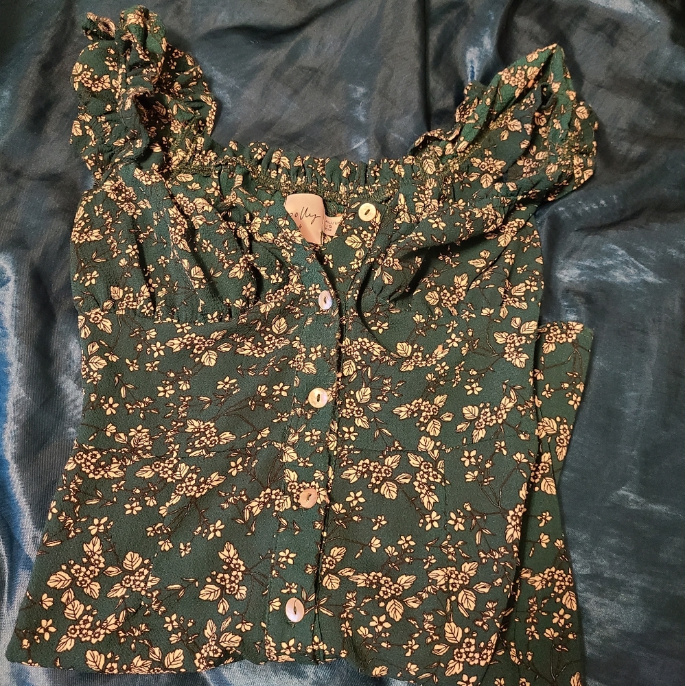 Floral mini dress